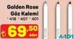 GOLDEN ROSE GÖZ KALEMİ fiyat ve kampanya bilgisi